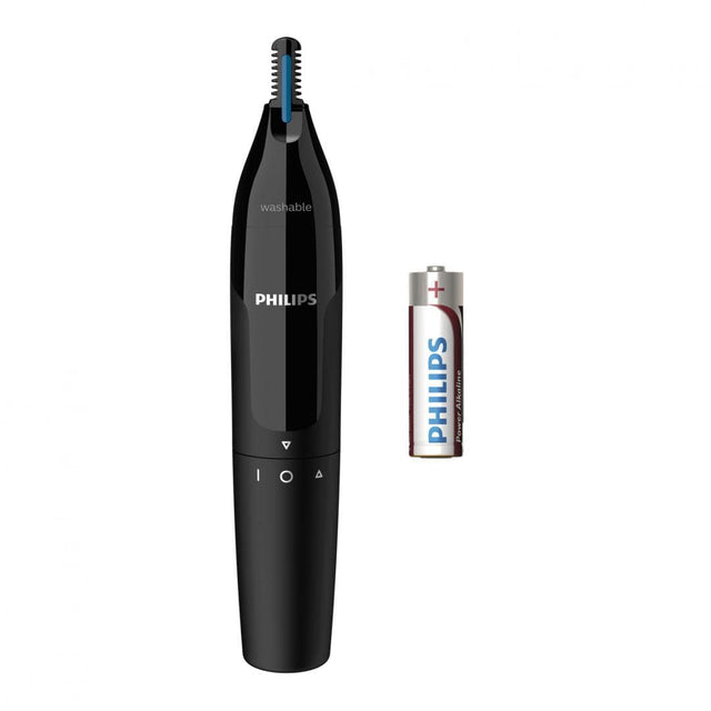 Philips Aparat de tuns Aparat de tuns Philips NT1650/16 | Nas si urechi, Waterproof, Protectie dual, Baterie AA