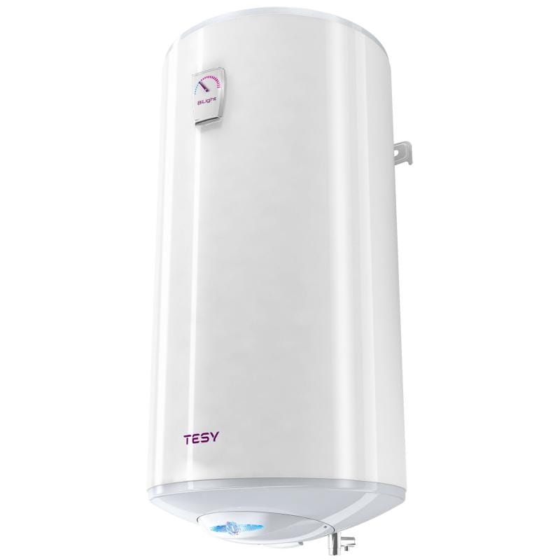 Tesy Boiler Boiler electric Tesy BiLight GCV1004420B11TSR, putere 2000 W, capacitate 100 L, presiune 0.8 Mpa, izolatie 18 mm, instalare verticala, control mecanic, clasa energetica C, protectie sticla ceramica, t