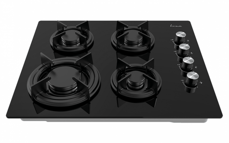 Fram Plita incorporabila Plita Incorporabila Fram FBH-M4IRF-GBK | 4 Arzatoare, Inductie si Gaz, Negru, 60x51cm