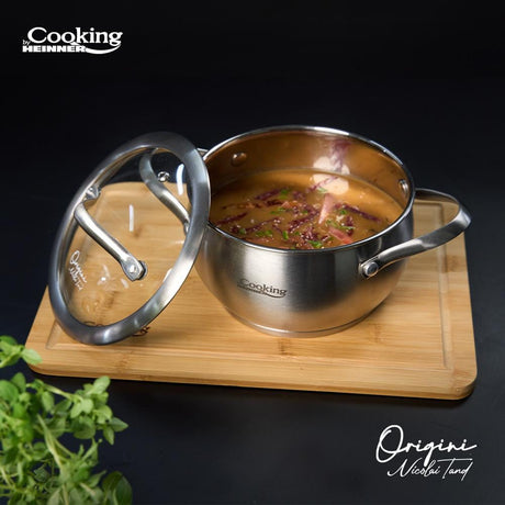 Heinner Oala Oala Heinner HR-RW-T025 | 2.5L, 18x10cm, Inox, Capac Inclus