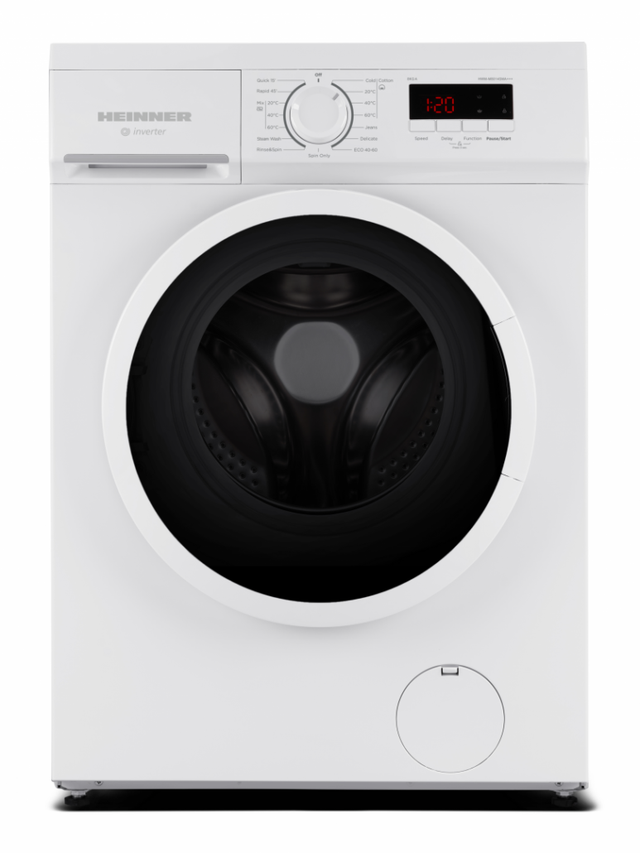 [RESIGILAT] Masina de spalat rufe Heinner HWM-M8014SMA+++ | 8kg, 1400RPM, A+++, Inverter, 59.5x47.5x85cm