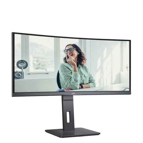 AOC Monitor PC Monitor AOC CU34P3CV | 34", VA, UWQHD, 100Hz, Negru