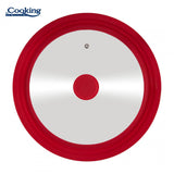 Heinner Capac oala Capac Universal Heinner HR-AER-28D32 | 28/30/32cm, Sticla, Margine Silicon