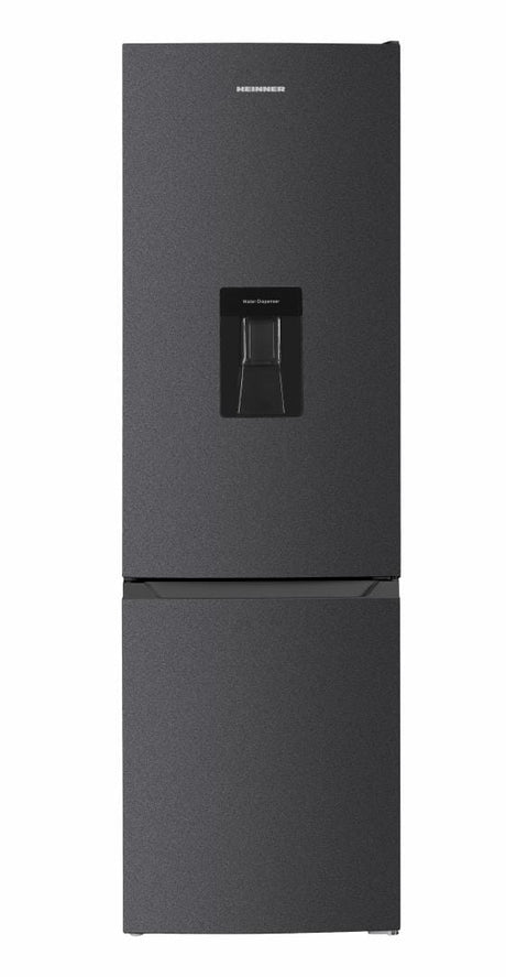 HEINNER Combina frigorifica Heinner HC-HM260DGWDE++, clasa energetica: E, dozator de apa, capacitate totala: 260L, capacitate frigider: 189L, capacitate congelator: 71L, control electronic cu termostat ajusta