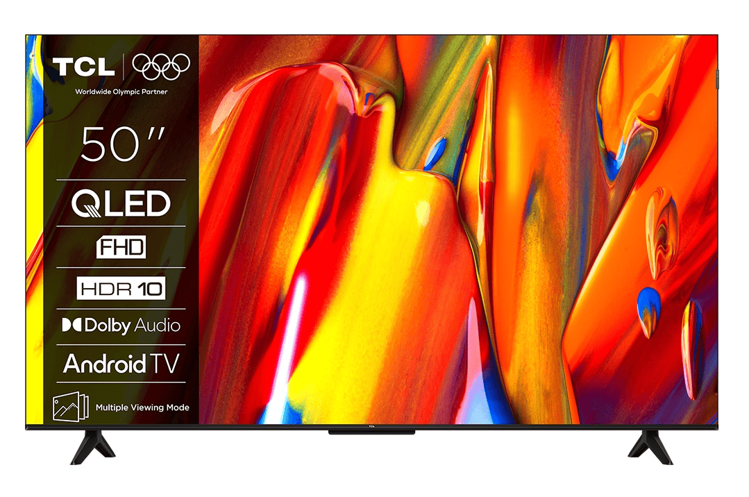 TCL Televizor TCL QLED 50S59K, 126 cm, Smart Android TV, 60 Hz, Clasa E