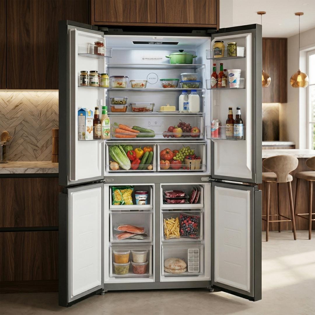Heinner Side by side Side by Side Heinner HSBS-M515MDINVHGBKE++ | 515L, No Frost, Clasa E, Inox