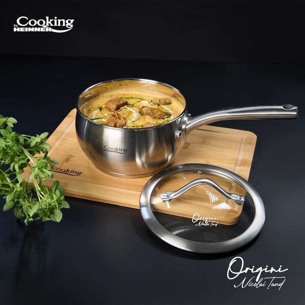 Heinner Caserola Caserola Inox Heinner HR-RW-T018 | 1.8L, 16x9cm, Capac Inclus, Nicolai Tand