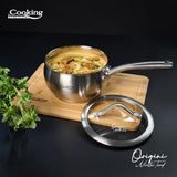 Heinner Caserola Caserola Inox Heinner HR-RW-T018 | 1.8L, 16x9cm, Capac Inclus, Nicolai Tand