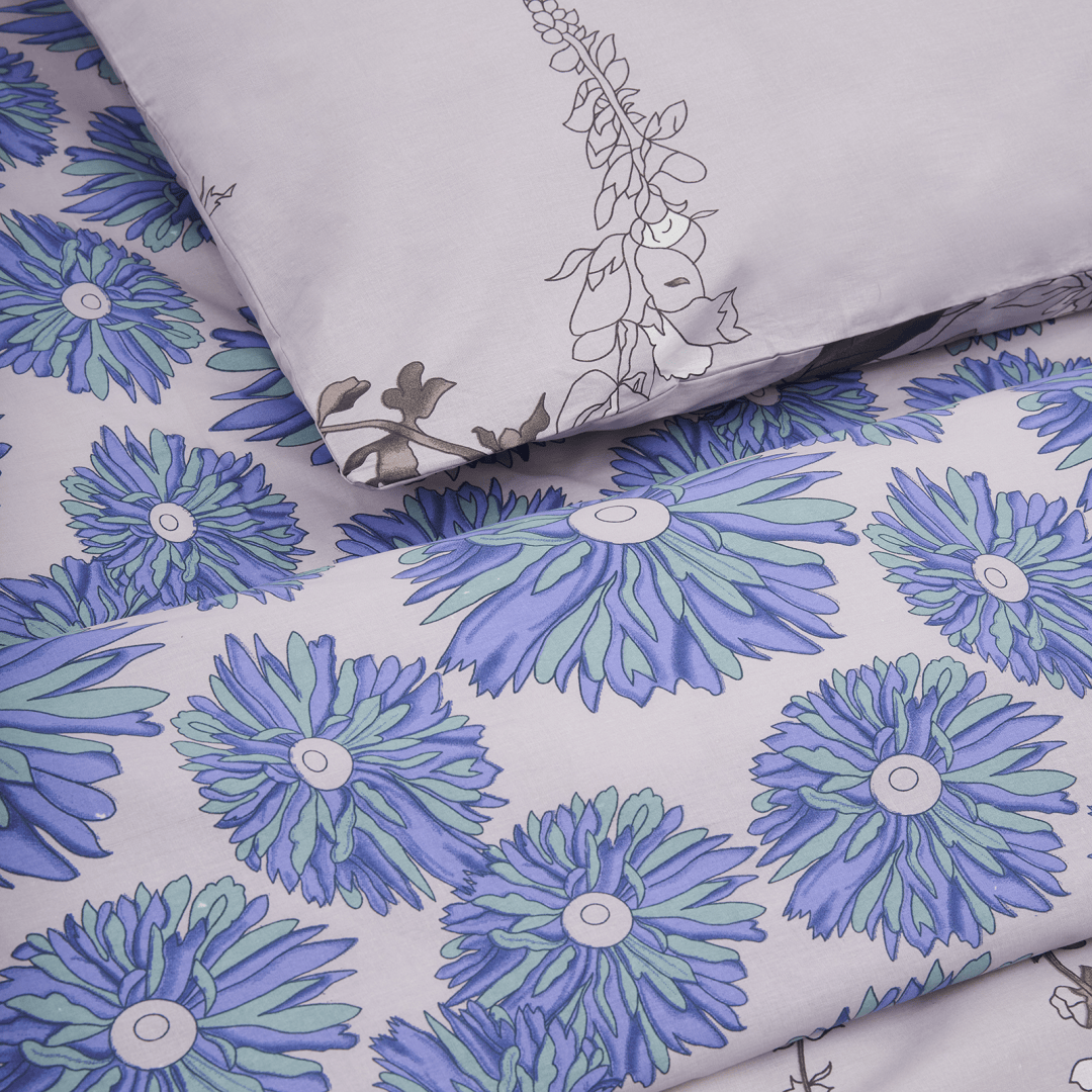 Heinner Lenjerie de pat Lenjerie Pat Heinner HR-4BED-132-FLO | DBL, 100% BBC, 132TC, Floral
