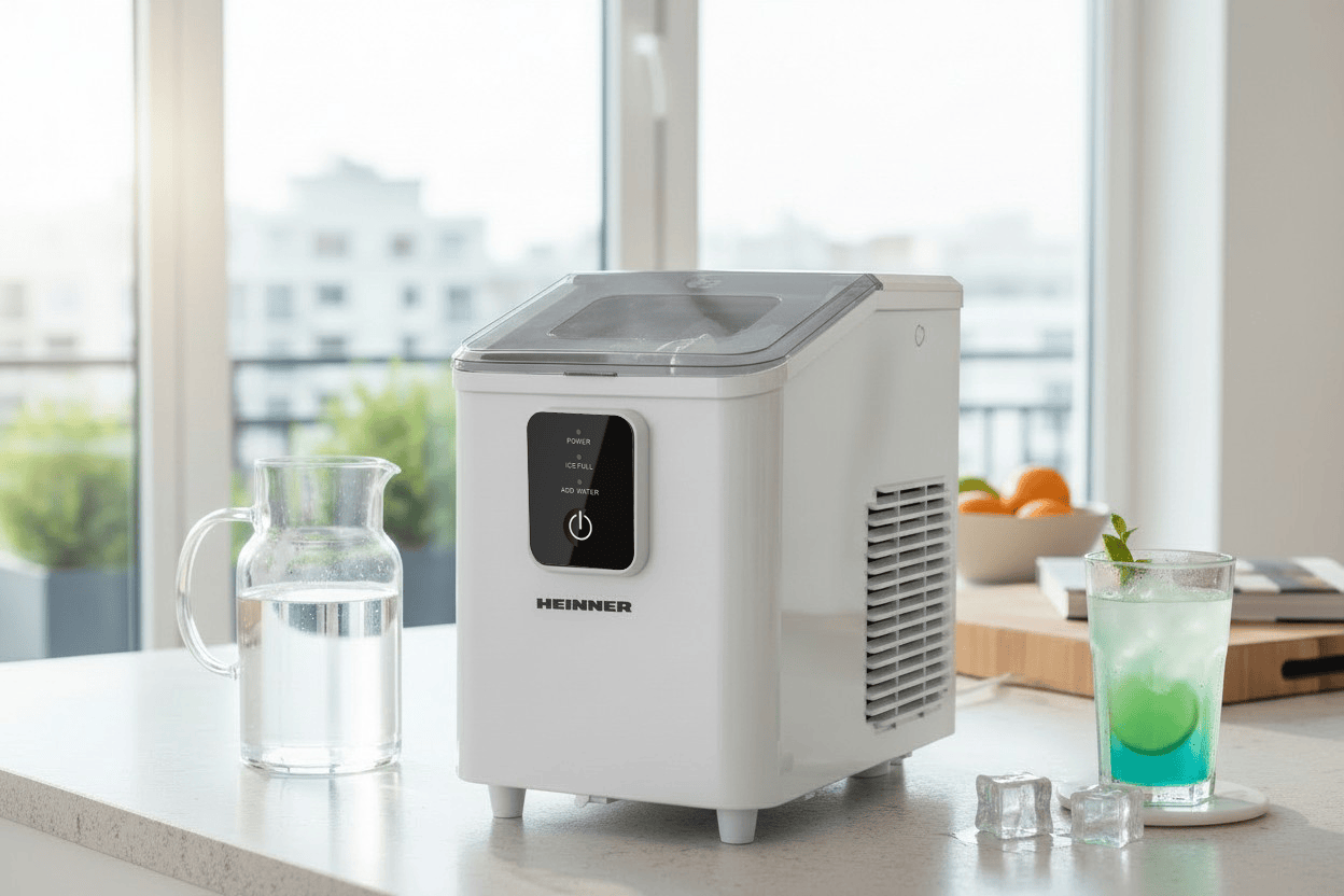 HEINNER Mașină de cuburi gheață HEINNER Frosty Breeze HIM-DW120WH