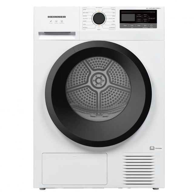 Heinner Uscator de rufe Uscator de Rufe Heinner HHPD-M8N13PBKE++ | 8kg, Pompa de Caldura, A++, Alb, 59.5x66x84.5cm