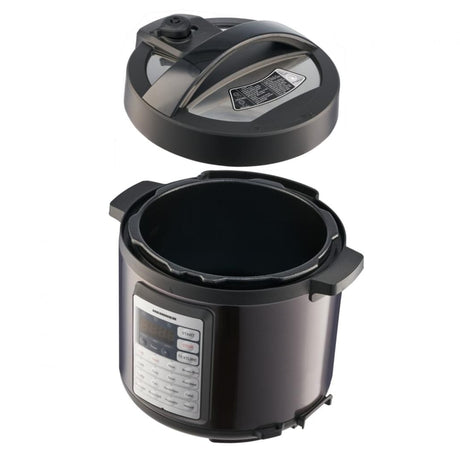 Heinner Resigilat - Multicooker [RESIGILAT] Multicooker Heinner HPCK-38BK | 5.7L, 14 Programe, Gatire Presiune, Negru