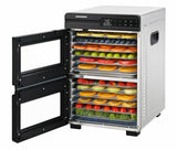 Heinner Deshidrator Deshidrator Alimente Heinner HFD-KDDB1200BKSS | 1200W, 12 Tavi Inox, Display LED, Dual Airflow