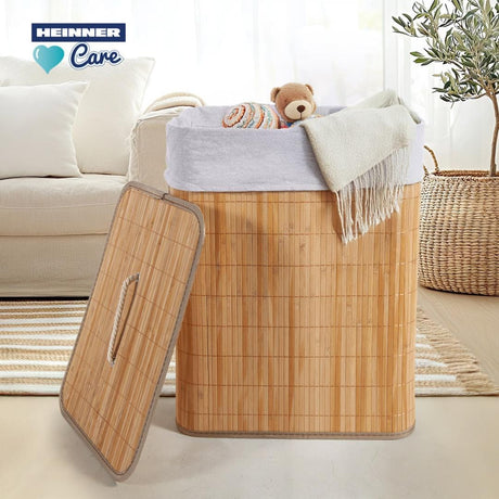 Heinner Cos de rufe Cos Rufe Heinner HR-FM-CR40 | Bambus, 40x30x60cm, 70L, Dreptunghiular