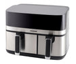 Heinner Air Fryer Air Fryer Heinner HAF-H9DB17BKS | Dubla, 9L, 2400W, 8 Programe, Negru