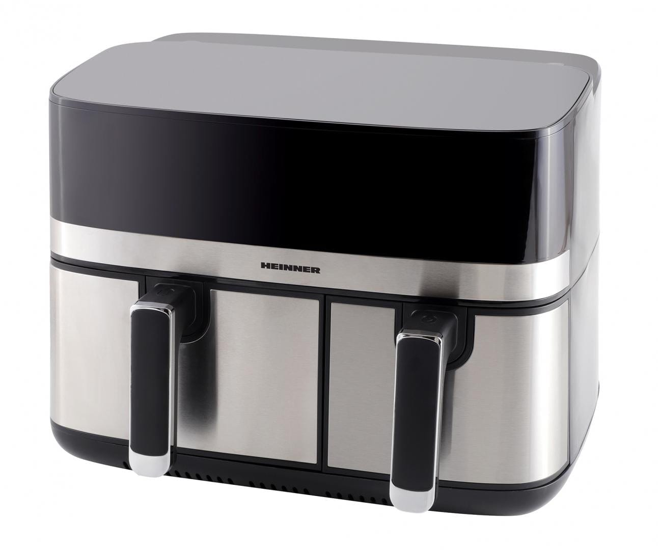 Heinner Air Fryer Air Fryer Heinner HAF-H9DB17BKS | Dubla, 9L, 2400W, 8 Programe, Negru
