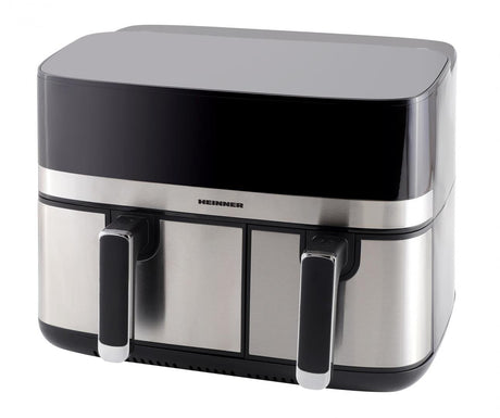 Heinner Air Fryer Air Fryer Heinner HAF-H9DB17BKS | Dubla, 9L, 2400W, 8 Programe, Negru