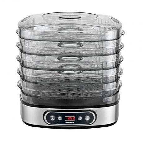 Heinner Deshidrator Deshidrator Heinner HFD-K380SSBK | 380W, 5 Tavi, Timer, Negru