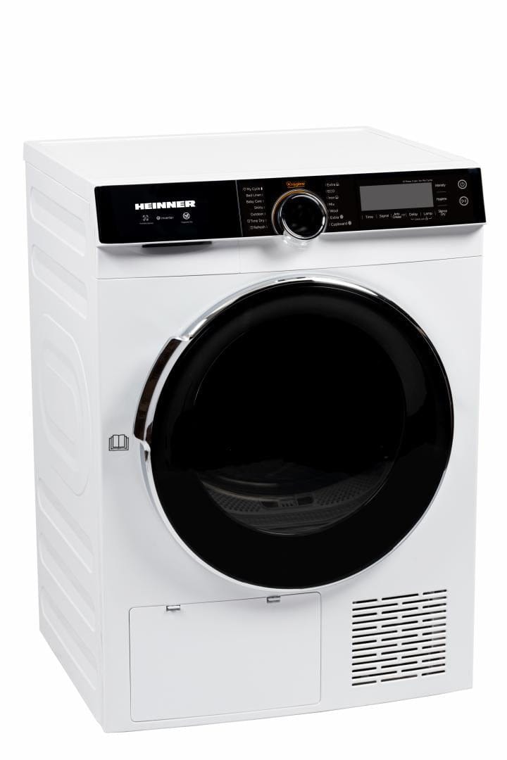 Heinner Uscator de rufe Uscator De Rufe Cu Pompa De Caldura Heinner HHPD-M10K3A+++ | 10kg, A+++, Alb, 59.5x67.5x84.5cm