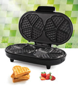 Heinner Aparat de facut gofre Aparat de facut gofre Heinner HWF-1000CR | 1000W, Placi non-stick, Rosu