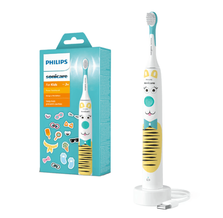 Philips Periuta de dinti Periuta de dinti electrica copii Philips Sonicare Kids HX3601/01 | 31000 miscari/min, 1 program, Alb