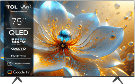 TCL Televizoare Televizor TCL QLED 75T8C | 189 cm, Smart Google TV, 4K Ultra HD, (Model 2025)