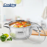 Heinner Oala Oala Inox Heinner HR-MSF-036 | 3.6L, 20cm, Cu Capac, Seria Amira
