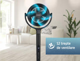 Heinner Ventilator Ventilator cu Picior Heinner HSF-MAT24DC | 24cm, Motor DC, Telecomanda