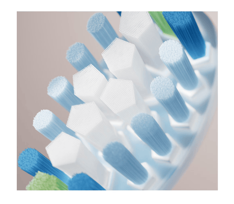 Philips Rezerve PHILIPS Sonicare Plaque Defence HX9044/87, Pachet de 4 capete de periere, Standard, Click-on, Sincronizarea modurilor BrushSync, Alb, L x A x I (mm) 60x25.7x230.5