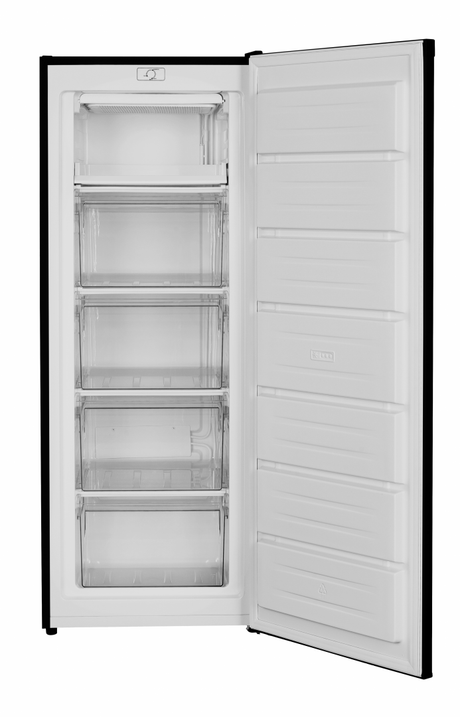 Heinner Congelator vertical Congelator Vertical Heinner HFF-HM168BKE++ | 168L, 6 Sertare, Clasa E, Negru