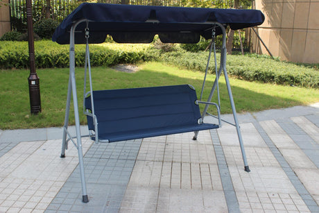 Heinner Mobilier de gradina Balansoar 3 Locuri Heinner STBL007 | 175x112x155cm, Albastru