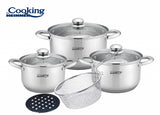 Heinner Set oale Set Oale Din Inox 8 Piese Victoria HR-MSF-8PSC | Cooking by Heinner