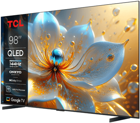TCL Televizoare Televizor TCL QLED 98T8C | 248 cm, Smart Google TV, 4K Ultra HD, (Model 2025)