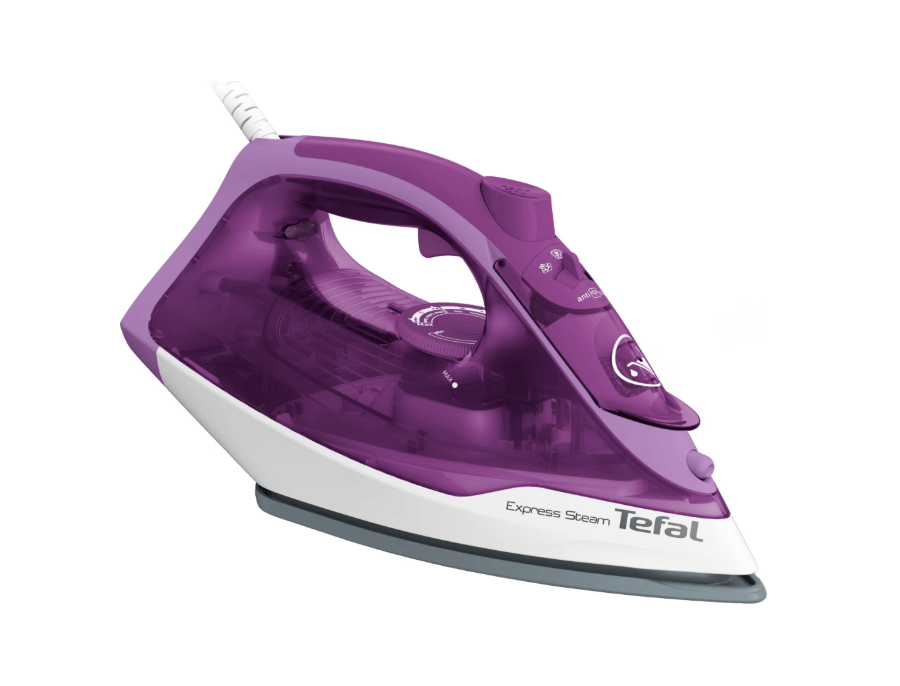 Tefal Fier de calcat Fier de Calcat Tefal Express Steam FV2836E0 | 2400W, 165g/min, 270ml, Violet