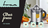 Fram Storcator de fructe Storcator de Citrice Fram FCP-402SS | Inox, 40W, 2 Conuri