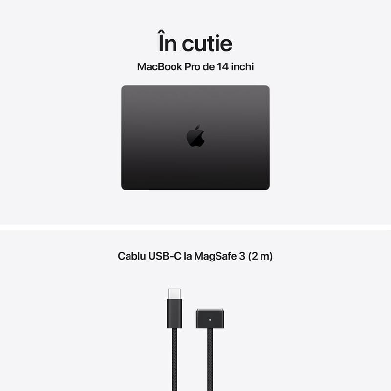 APPLE MacBook Pro 14.2"/Apple M5 (CPU 10-core, GPU 10-core, Neural Engine 16-core)/32GB/2TB - Space Black - INT KB - (No Adapter) - 2025 (Cto from MDE14RO/A)