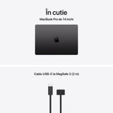 APPLE MacBook Pro 14.2"/Apple M5 (CPU 10-core, GPU 10-core, Neural Engine 16-core)/32GB/2TB - Space Black - INT KB - (No Adapter) - 2025 (Cto from MDE14RO/A)