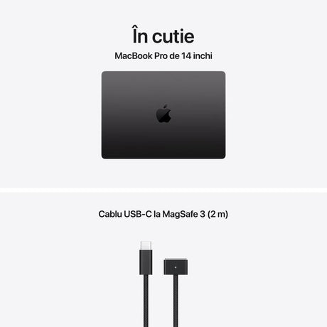 APPLE MacBook Pro 14.2"/Apple M5 (CPU 10-core, GPU 10-core, Neural Engine 16-core)/32GB/2TB - Space Black - INT KB - (No Adapter) - 2025 (Cto from MDE14RO/A)