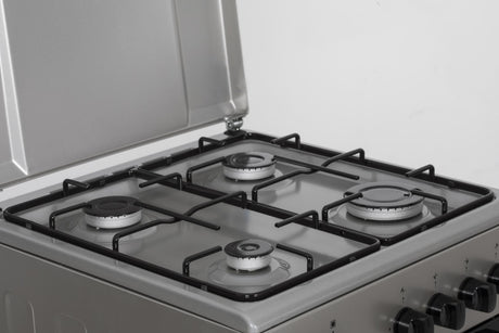 Heinner Aragaz Aragaz Gaz Heinner HFSC-SME50SL | 4 Arzatoare, 50cm, Inox, 49.8x50x85cm