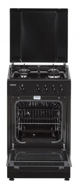 Heinner Aragaz Aragaz Gaz Heinner HFSC-SME50BK | 50cm, 4 Arzatoare, Negru, 50x50x85cm