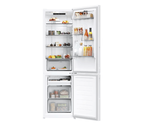 Candy Combina frigorifica Combina frigorifica CANDY CNCQ2T518EW | 279L, No Frost, H 182cm, Clasa E, Wi-Fi, 54.5x60.2x182.5cm