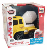 Vehicule cu Frictiune, Scara 1/43, 10CM, Betoniera Galbena — Cevodle