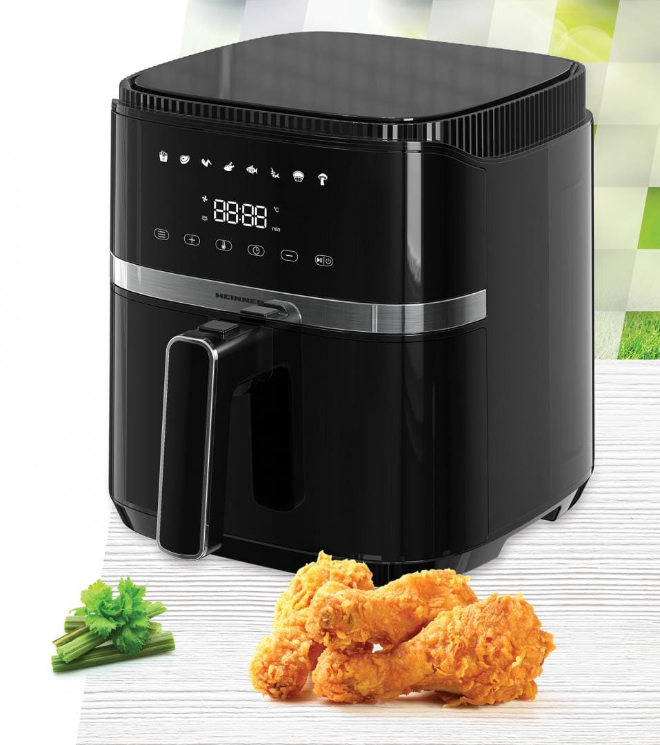 Heinner Air Fryer Air Fryer Heinner HAF-B5BK1500 | 1500W, 5L, 8 Programe, Negru
