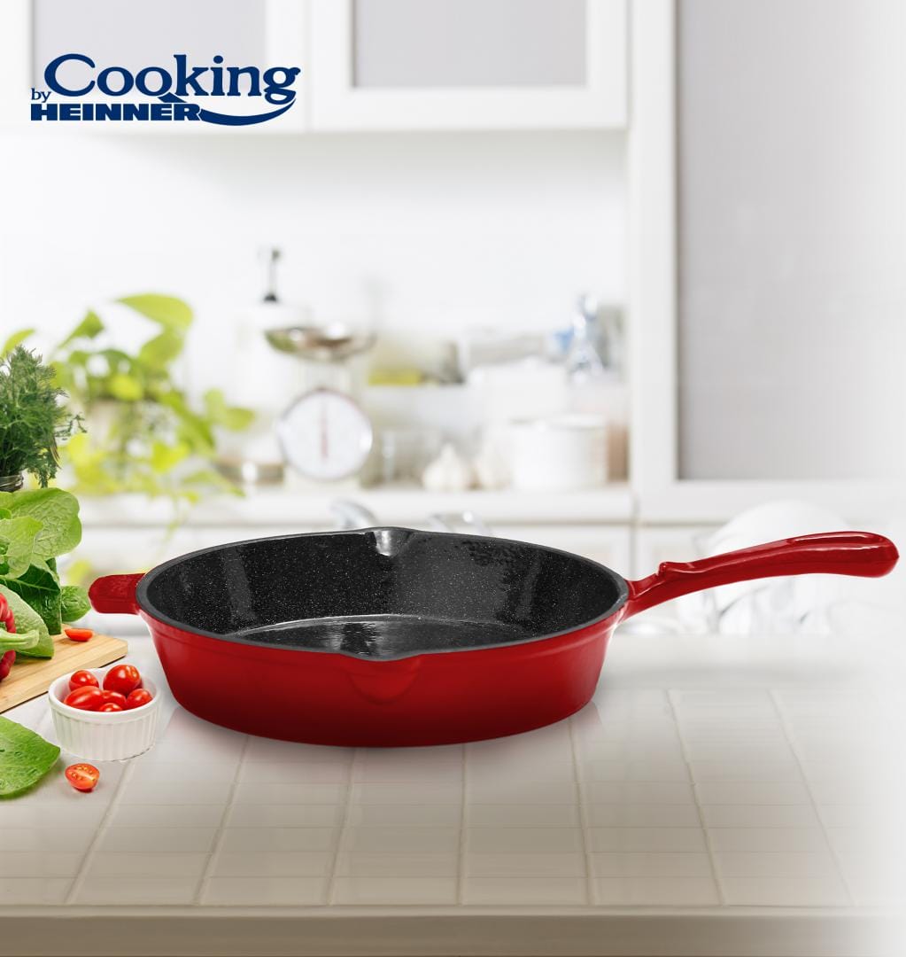 Heinner Tigaie Tigaie Heinner HR-KN-T26 | Fonta Emailata, 26cm, Red Line