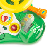 Volan de Jucarie cu Lumini și Sunete, John Deere — TOMY