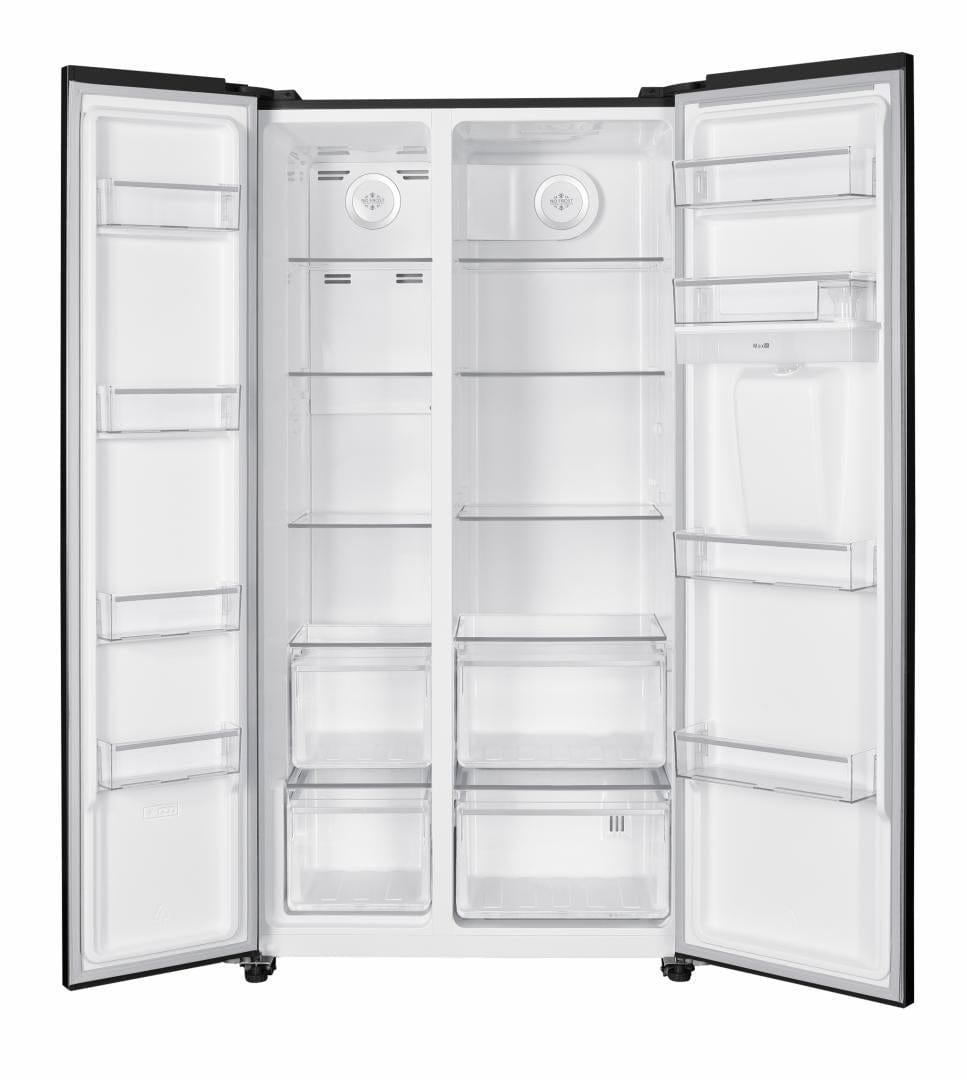 Heinner Side by side Side by Side Heinner HSBS-HM529NFBKWDE++ | 529L, No Frost, A++, Negru, 90x66x177cm