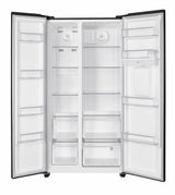 Heinner Side by side Side by Side Heinner HSBS-HM529NFBKWDE++ | 529L, No Frost, A++, Negru, 90x66x177cm