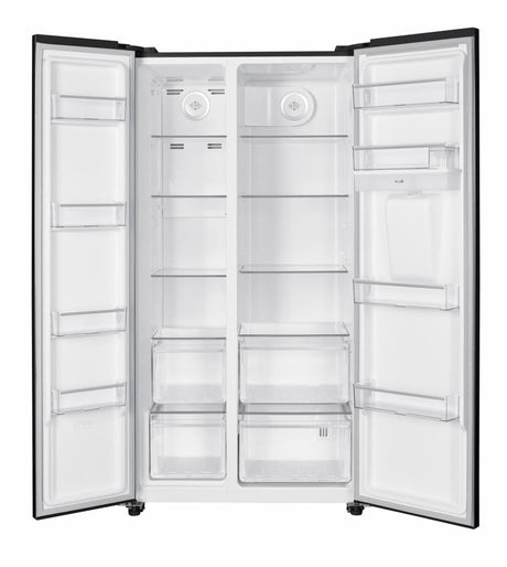 Heinner Side by side Side by Side Heinner HSBS-HM529NFBKWDE++ | 529L, No Frost, A++, Negru, 90x66x177cm