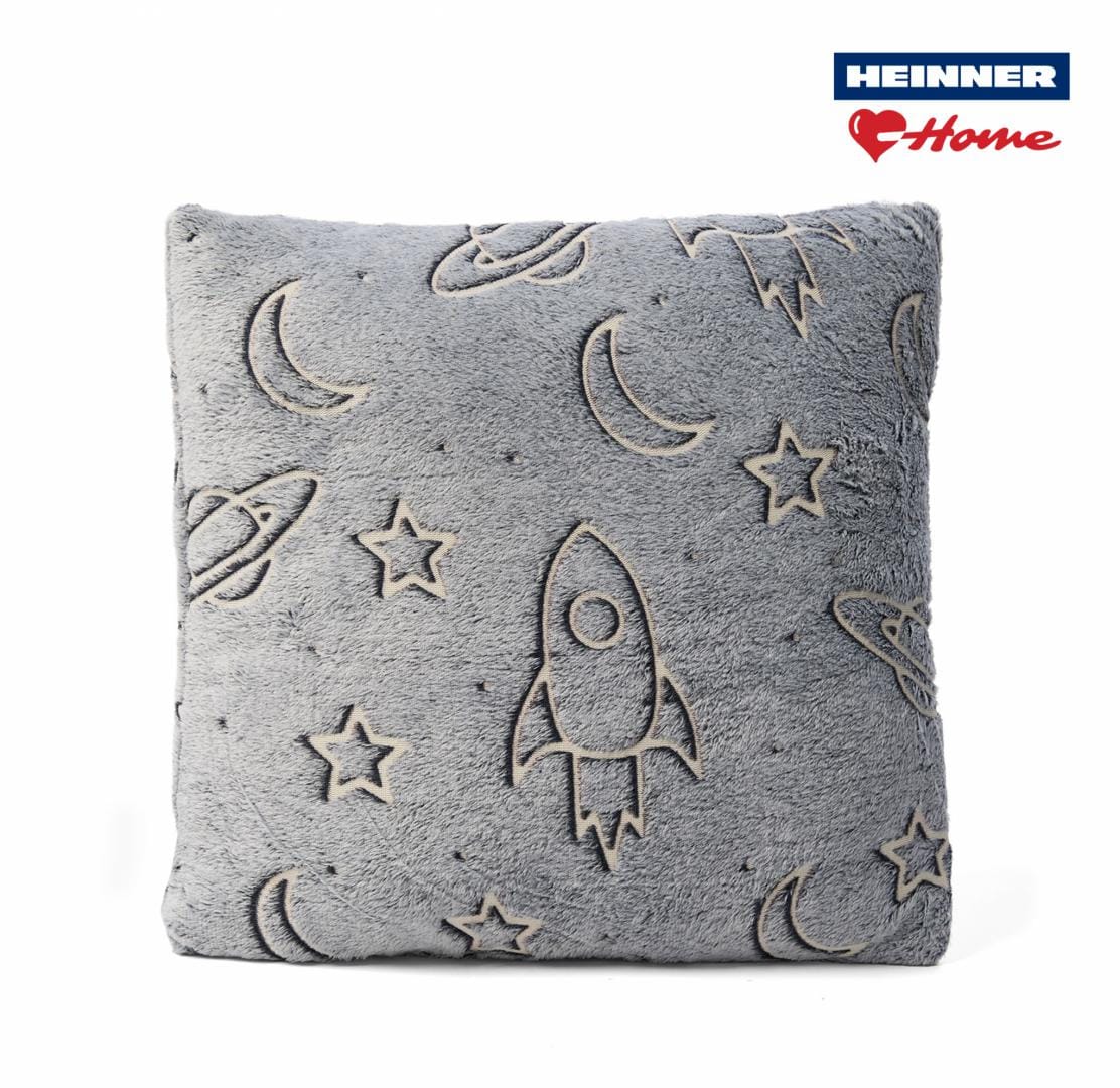 Heinner Perna decorativa Perna Heinner HR-PLWGLOW45-SPC | Space, Fosforescent, 45x45cm