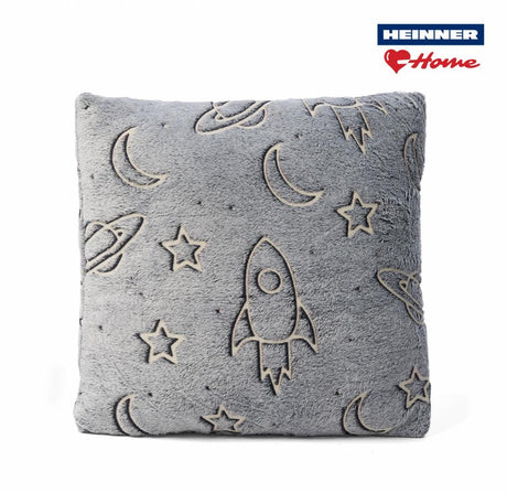 Heinner Perna decorativa Perna Heinner HR-PLWGLOW45-SPC | Space, Fosforescent, 45x45cm